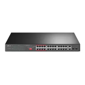   TP-Link TL-SL1226P 24-Port 10/100Mbps + 2-Port Gigabit Unmanaged PoE+ Switch