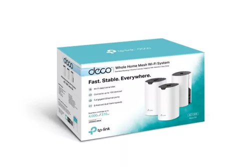 TP-Link Deco S4 AC1200 Whole Home Mesh WiFi System (3 Pack)