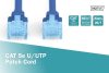 Digitus CAT5e U-UTP Patch Cable 1m Blue