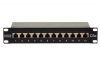 Digitus 12-port Patch Panel 1U Black