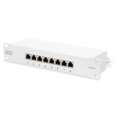 Digitus 8-port Patch Panel 1U Grey