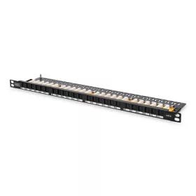 Digitus 24-port Patch Panel 0,5U Black