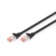 Digitus CAT6 S-FTP Patch Cable 0,5m Black