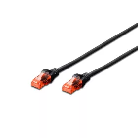 Digitus CAT6 U-UTP Patch Cable 0,25m Black