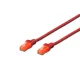 Digitus CAT6 U-UTP Patch Cable 0,25m Red