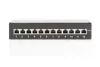 Digitus 12-port Patch Panel 1U Black