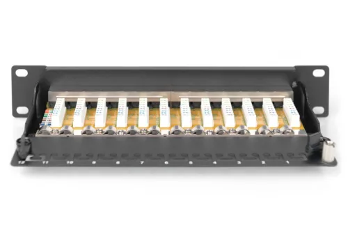 Digitus 12-port Patch Panel 1U Black