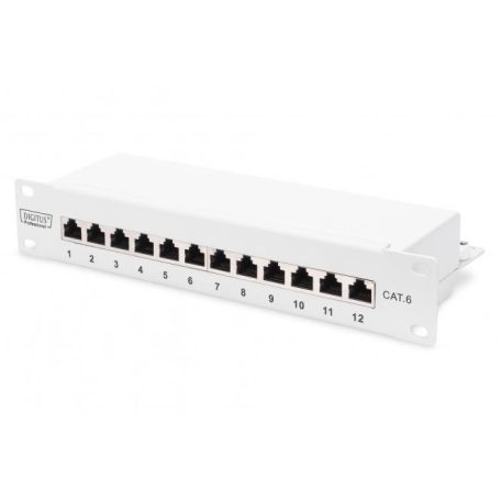 Digitus 12-port Patch Panel 1U Grey