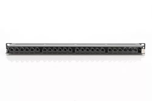 Digitus 24-port Patch Panel 0,5U Black