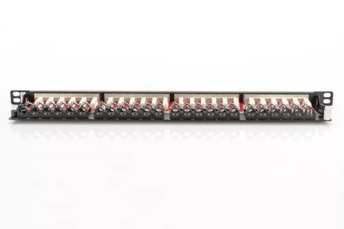 Digitus 24-port Patch Panel 0,5U Black