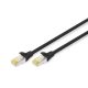 Digitus CAT6A S-FTP Patch Cable 0,25m Black