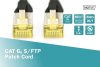Digitus CAT6A S-FTP Patch Cable 0,25m Black