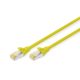 Digitus CAT6A S-FTP Patch Cable 0,25m Yellow