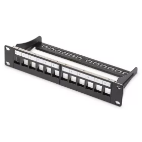 Digitus 12-port Patch Panel 1U Black