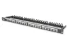 Digitus 24-port Patch Panel 0,5U Black