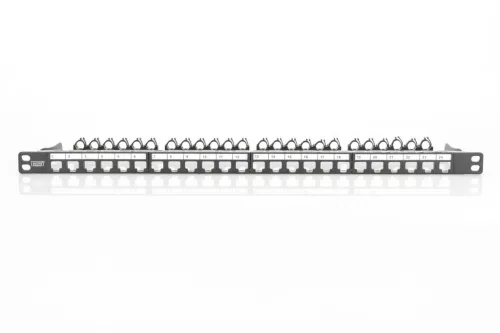 Digitus 24-port Patch Panel 0,5U Black