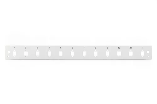 Digitus 12-port Patch Panel 1U Grey