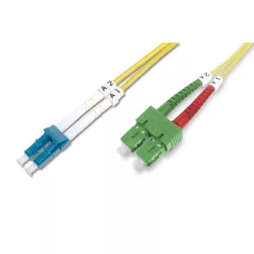   Digitus DK-292SCA3LC-02 száloptikás kábel 2 M LC I-VH OS2 Yellow