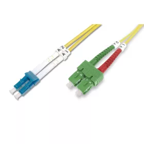   Digitus DK-292SCA3LC-02 száloptikás kábel 2 M LC I-VH OS2 Yellow
