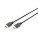Assmann HDMI Standard connection cable, type A 5m Black