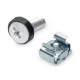 Digitus M6 installation screw set, 50 pieces