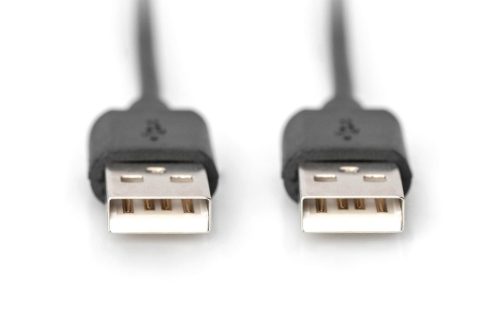 Assmann USB connection cable, type A 3m Black