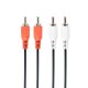 Gembird CCA-2R2R-6 RCA stereo audio cable 1,8m