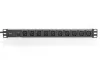 Digitus DN-95404 Túlfeszültségvédő Kapcsolóval 10DIN 2m Black