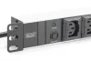 Digitus DN-95404 Túlfeszültségvédő Kapcsolóval 10DIN 2m Black