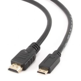   Gembird CC-HDMI4C-10 HDMI 19 pin A male to HDMI mini C male with Ethernet 3m Black