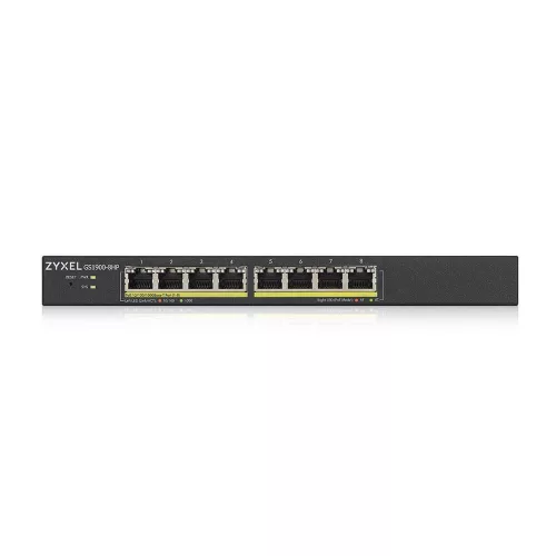 ZyXEL GS1900-8HP 8x1000Mbps Smart Menedzselhető PoE Switch