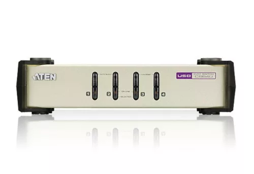 ATEN 4-Port PS/2-USB VGA KVM Switch + Kábel
