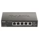 D-Link DGS-1100-05PDV2 5-Port Gigabit PoE Smart Managed Switch and PoE Extender