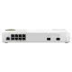 QNAP QSW-M2108-2S Entry-level 10GbE and 2.5GbE Layer 2 Web Managed Switch for SMB Network Deployment