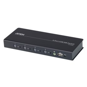 ATEN CS724KM 4-port USB Boundless KM Switch + Cables