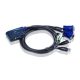 ATEN CS62U 2-Port USB VGA/Audio Cable KVM Switch (1,8m)