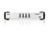 ATEN CS1744 4-Port USB VGA Dual Display/Audio KVMP Switch