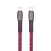 RivaCase PS6105 RD12 Type-C / Type-C cable 1,2m Red