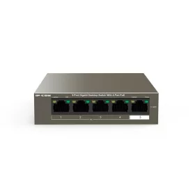   IP-COM G1105P-4-63W 5-Port Gigabit Desktop Switch with 4-Port PoE