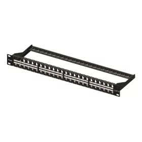 EQuip 48-port Patch Panel 1U Black