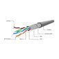 Gembird CAT5e F-UTP Intallation cable 100m Grey