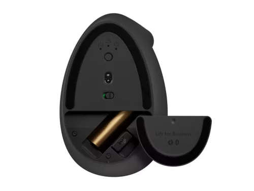 Logitech Lift for Business Vertical Ergonomic Bluetooth Mouse Graphite Grey