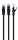 Gembird CAT6 U-UTP Patch Cable 0,25m Black