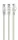 Gembird CAT6 U-UTP Patch Cable 0,25m Grey