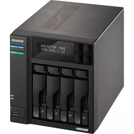Asustor NAS AS6704T (4GB) (4xHDD + 4xM.2 SSD)