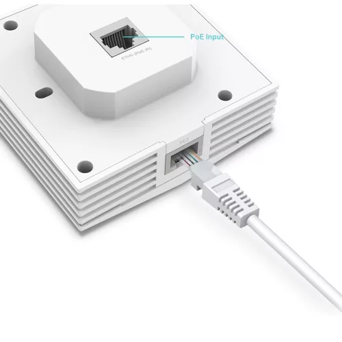 TP-Link EAP650-Wall AX3000 Wall Plate WiFi 6 Access Point White