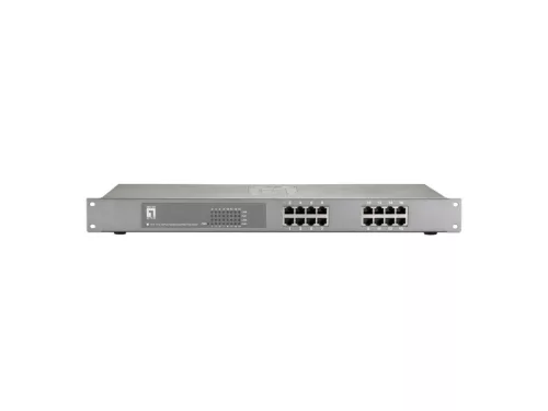 LevelOne FEP-1612W120 16-Port Fast Ethernet PoE Switch