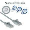 ACT CAT6 U-UTP Patch Cable 1m Grey
