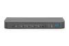 Digitus KVM Switch, 4-Port, 4K60Hz, 4x DP in, 1x DP/HDMI out