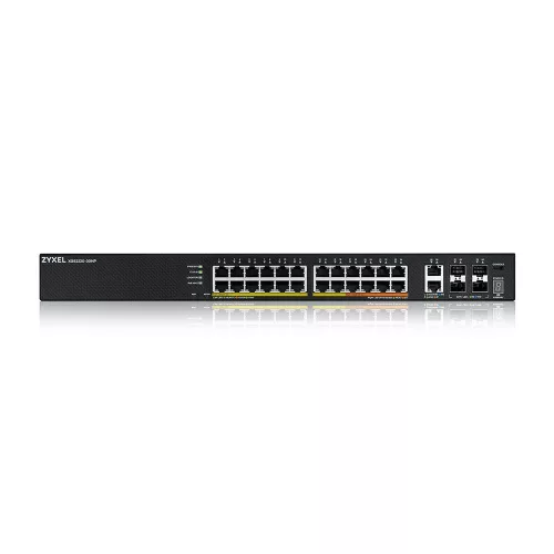 ZyXEL XGS2220-30HP 24-port GbE L3 Access PoE+ Switch with 6 10G Uplink (400 W)